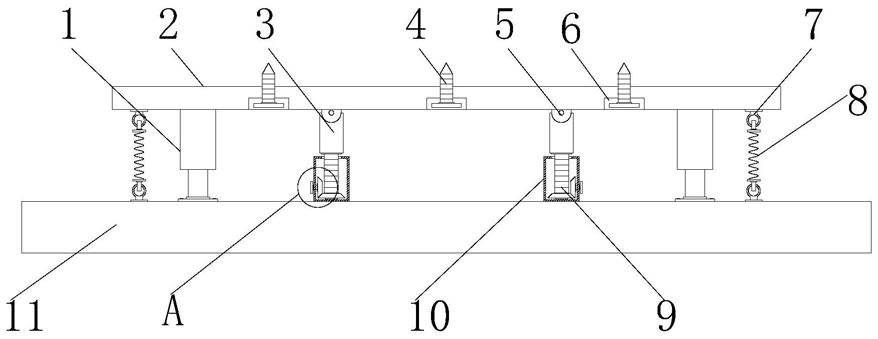 一种建筑装饰板安装调节结构的制作方法