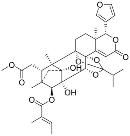 桃花心木果实中的萜类化合物THXM88-3-3作为肿瘤多药耐药逆转剂的应用