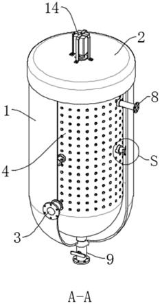 一种给水设备的水箱内部过滤设备的制作方法