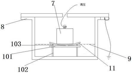 一种XLPE绝缘材料水树生长实验装置