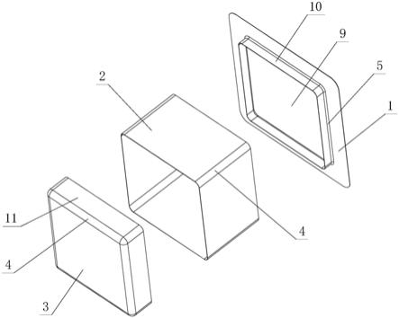 一种腔体的拼接结构的制作方法