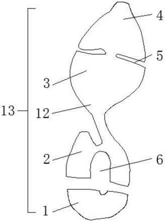 一种分体式鞋底的制作方法