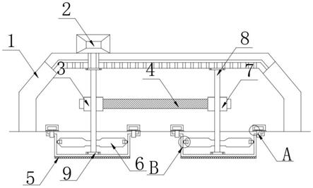 一种节能型闭式冷却塔的叶轮机构的制作方法