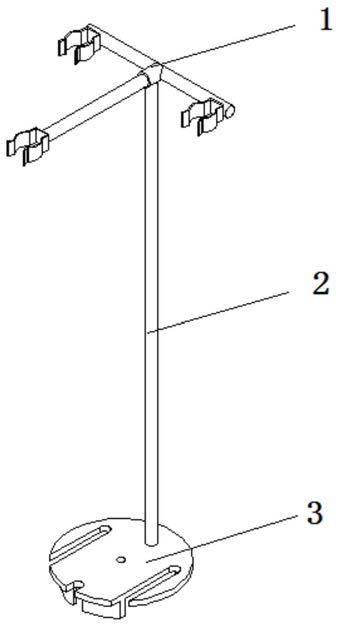 一种应用于堆芯核测中子温度测量通道的固定支架的制作方法