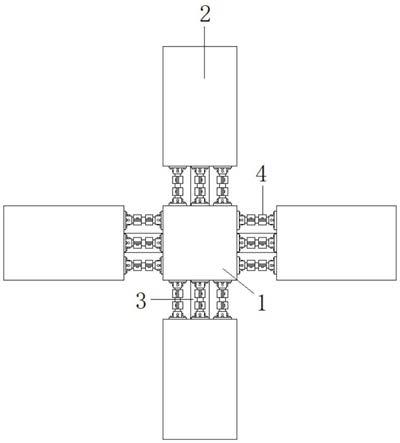 装配式建筑用梁、柱弹性抗震节点构件的制作方法