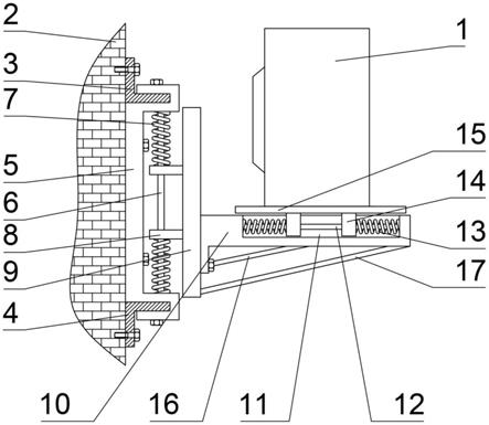 一种空调室外机抗震型自平衡专用支座架的制作方法