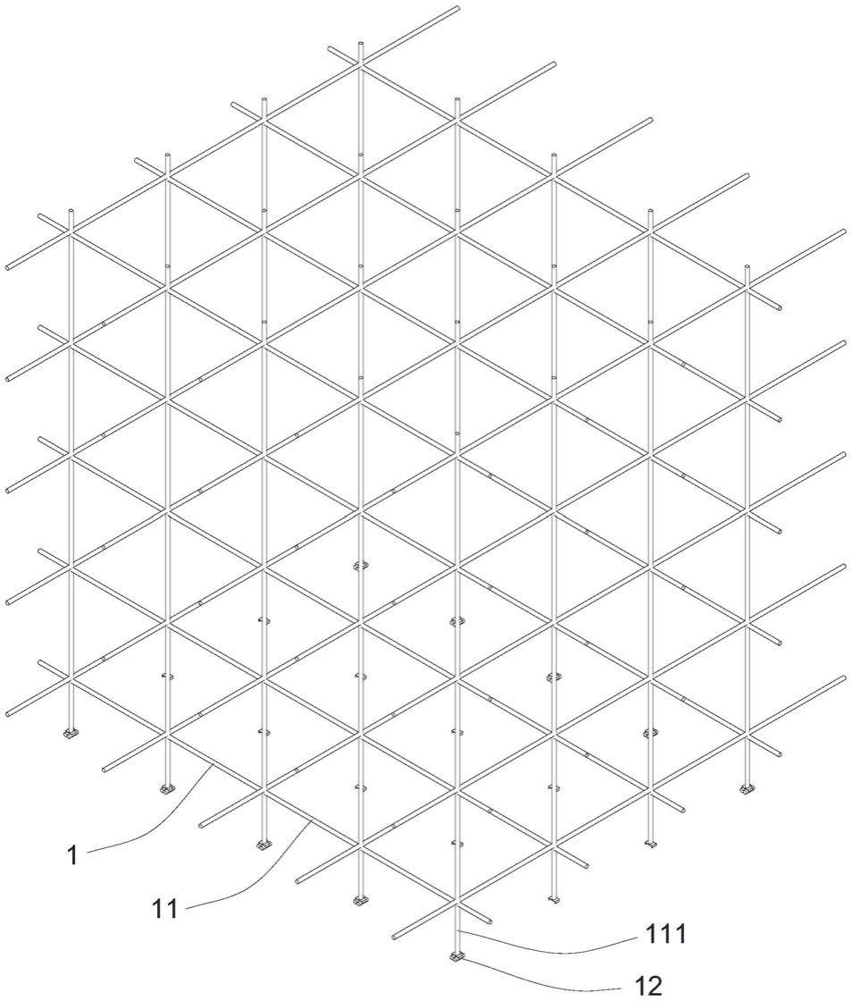 可移动式满堂支架的制作方法