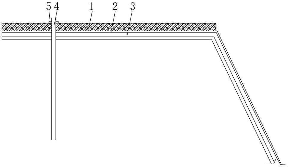 一种用于边坡坡顶的边坡防护面层的压顶构件的制作方法
