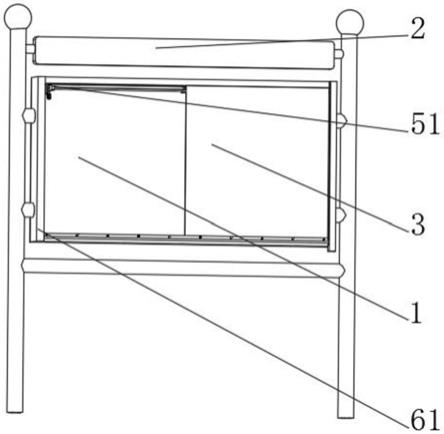 一种农业经济建设用宣传栏的制作方法