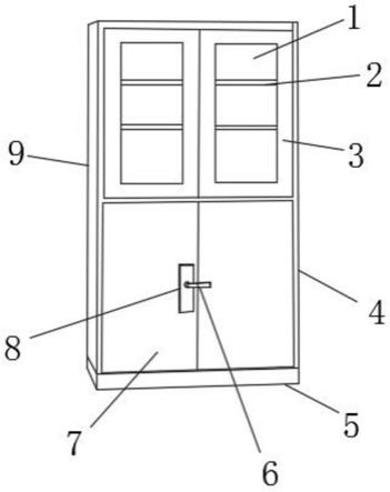 一种用于医院的档案管理柜的制作方法