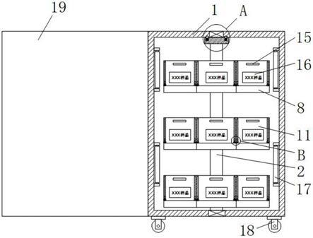 一种新型食品检测样品保存装置的制作方法