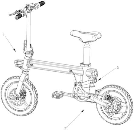 简易折叠式电动自行车的制作方法