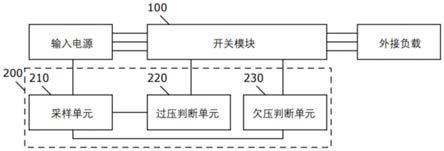 过欠压保护电路及过欠压保护装置的制作方法