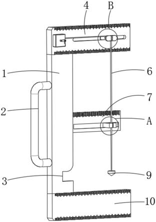 一种用于工程安全监督的垂直度检测装置的制作方法