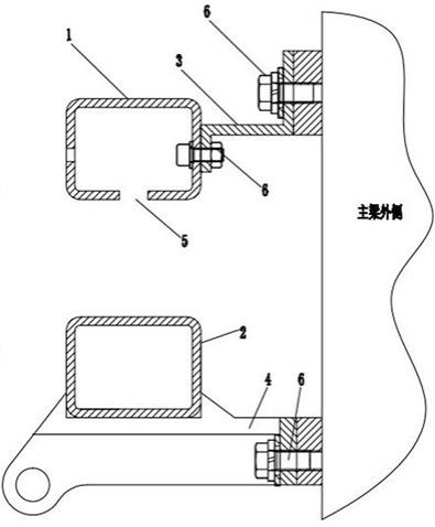 一种压滤机拉板器支撑的制作方法