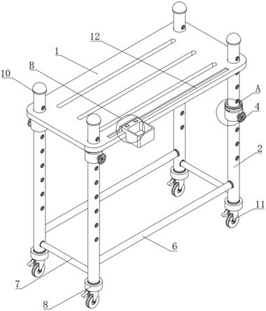 一种用于建筑工程的移动操作架的制作方法