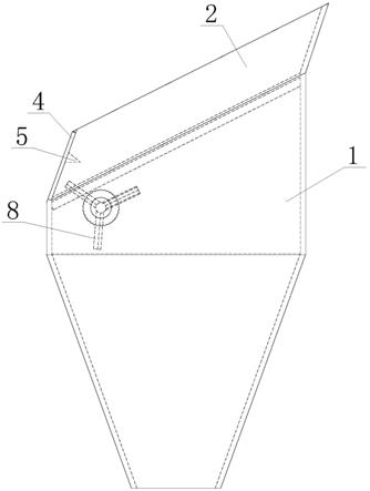 一种矿仓的新型入料装置的制作方法