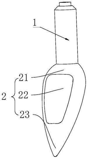 化妆品涂抹头的制作方法