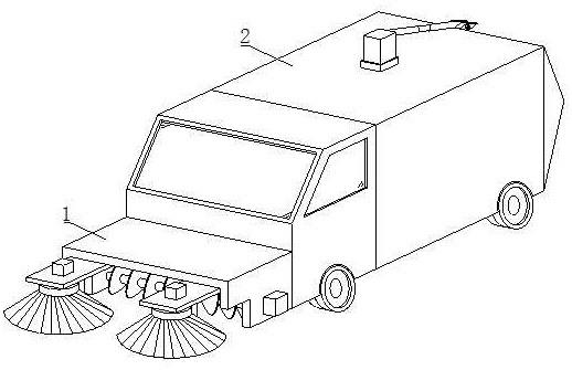 一种便于维护的垃圾清扫车的制作方法