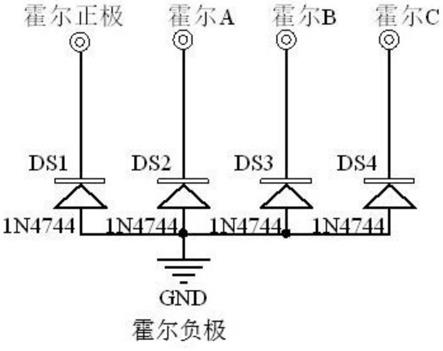 一种电动车电机霍尔保护装置的制作方法