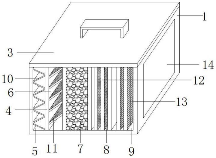 一种空气净化器用蜂窝式滤芯及其制造方法与流程