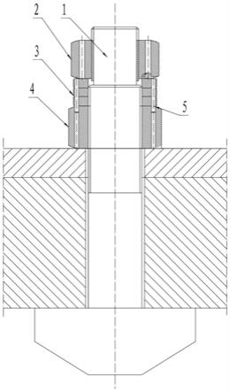 一种用于重型机械的地脚螺栓螺母防松结构的制作方法