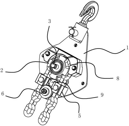 一种环链电动提升机的链条驱动机构的制作方法