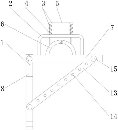 一种房建工程机电安装用可多方位吊装固定的抗震支架的制作方法