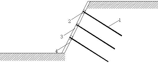 一种基于预应力锚杆格构梁的重力式挡墙修复结构