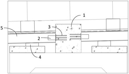 轨道承重梁接驳结构的制作方法