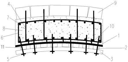 一种拱形混凝土梁的模板支设方法与流程