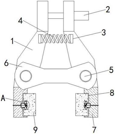 一种攻丝机气动刹车装置的制作方法