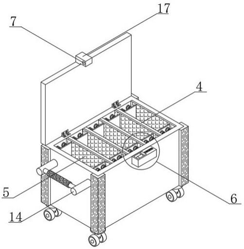 一种建筑工程施工用材料运送装置的制作方法