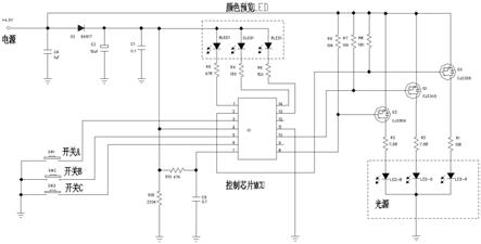 一种可编辑颜色荧光棒的制作方法