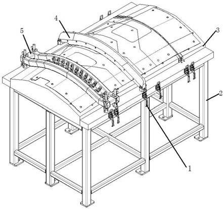 一种弧形板焊接工装的制作方法
