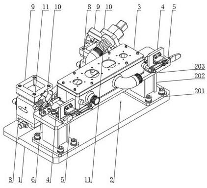 一种航空航天用接线盒焊接快速组对装置的制作方法