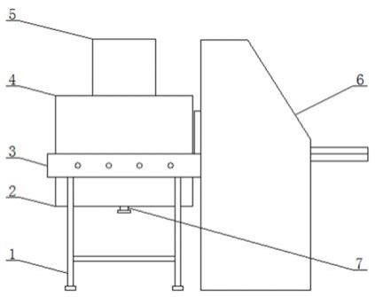 瓦楞纸箱印刷机热风干燥装置的制作方法