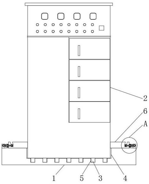 一种低压抽出式开关柜的安装机构的制作方法
