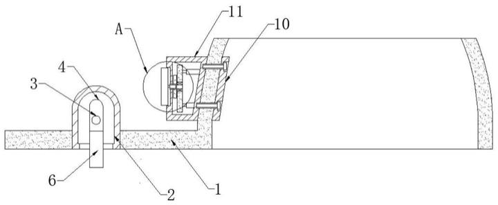 一种激光视觉指示治疗用的激光器安装结构的制作方法