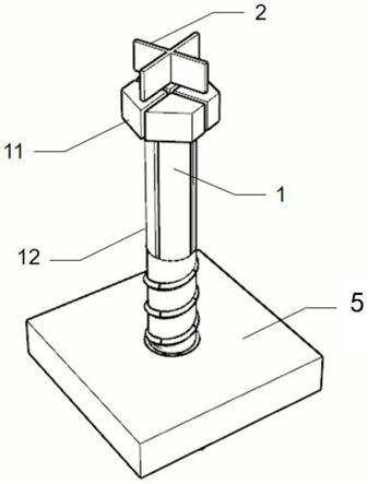 一种分体式螺栓