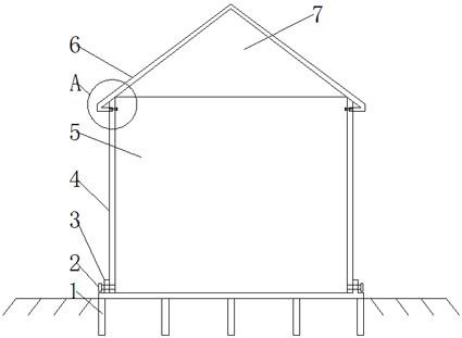 一种易拆临时房建结构的制作方法