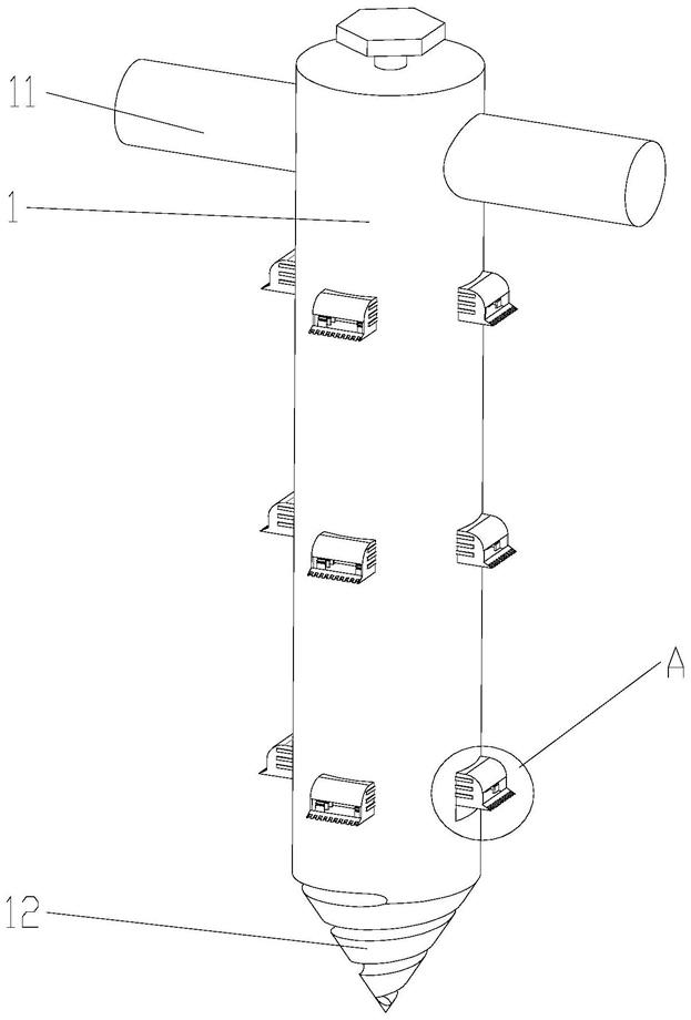 一种环评用土壤分层取样装置的制作方法