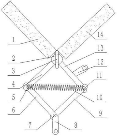 一种折角处专用涂料刷的制作方法