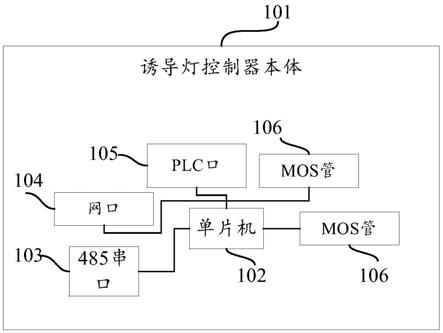 诱导灯控制器及系统的制作方法