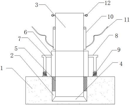 一种用于建筑工程的新型抗震结构