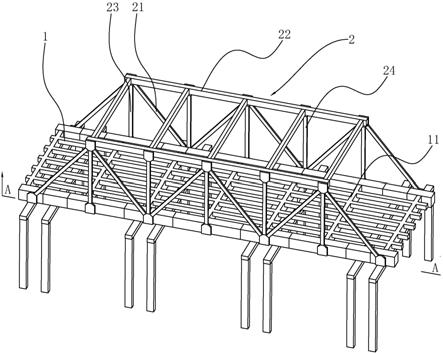 一种用于通航孔无支架的钢桁梁桥的制作方法