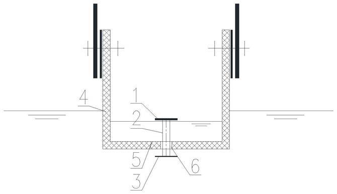 一种集水槽抗浮装置的制作方法