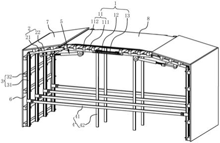 一种预应力混凝土斜拉桥施工用可伸缩调节内模的制作方法
