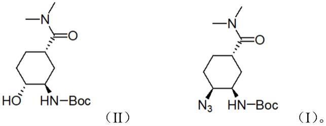 一种依度沙班手性叠氮中间体化合物的制备方法与流程