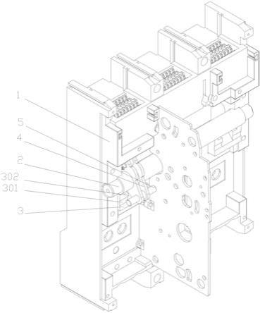 一种断路器分闸限位结构的制作方法